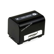Powery Utángyártott akku Sony DCR-SX15E sony videókamera akkumulátor