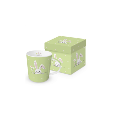 PPD.260302946 Porcelánbögre 0,4l dobozban, Hello Easter green bögrék, csészék