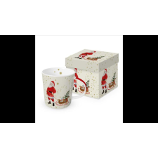 PPD .360302842 Porcelánbögre 0,4l dobozban, Snowflakes & Santa bögrék, csészék