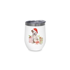 PPD.604562 Rozsdamentes acél hőtartó pohár 0,35l, Christmas Pup termosz
