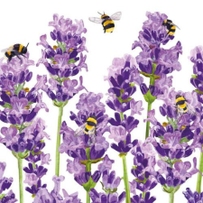 PPD Bees & Lavender papírszalvéta 33x33cm,20db-os konyhai eszköz