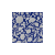 PPD .C1333111 George V.embossed blue/silver dombornyomott papírszalvéta 33x33cm,15db-os
