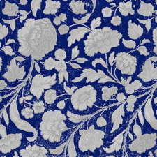 PPD George V.embossed blue/silver dombornyomott papírszalvéta 33x33cm,15db-os konyhai eszköz