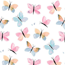 PPD Pastel Butterflies papírszalvéta 33x33cm,20db-os konyhai eszköz