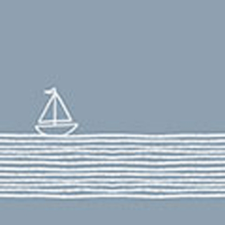 PPD Pure Sailing Blue papírszalvéta 33x33cm, 20db-os konyhai eszköz