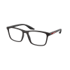 Prada Linea Rossa PS01QV 18K1O1 Matte Grey Demo Lens szemüveg