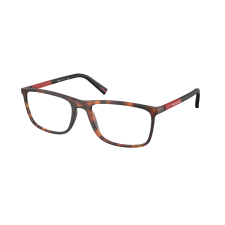 Prada Linea Rossa PS03QV 17X1O1 Dark Havana Rubbered Demo Lens szemüveg szemüvegkeret