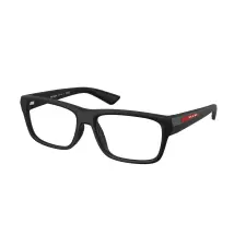 Prada Linea Rossa PS 02TV 1BO1O1 Matte Black Demo Lens szemüveg szemüvegkeret