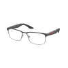 Prada Linea Rossa PS 51PV 06P1O1 Grey Rubber Demo Lens szemüveg