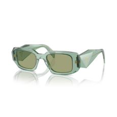 Prada PR17WS 11R10E TRANSPARENT SAGE GREEN MIRROR INTERNAL SILVER napszemüveg