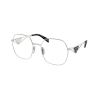 Prada PR59ZV 1BC1O1 Silver Demo Lens szemüveg