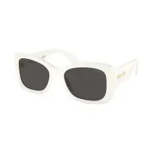 Prada PR A08S 1425S0 Talc Dark Grey napszemüveg napszemüveg