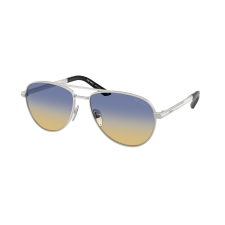 Prada PR A54S 27506Z Matte Silver Yellow/Dark Blue napszemüveg napszemüveg