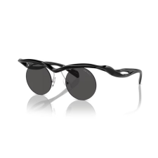 Prada PRA18S 1AB5S0 BLACK DARK GREY napszemüveg napszemüveg