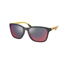 Prada Sport PS02WS 08W08F BLACK RUBBER DARK GREY MIRROR BLUE/RED napszemüveg