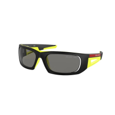 Prada Sport PS02YS 17G02G MATTE BLACK/YELLOW DARK GREY POLARIZED napszemüveg napszemüveg