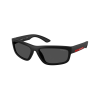 Prada Sport PS 05ZS DG006F Black Rubbered Dark Grey napszemüveg