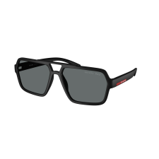 Prada Sport PS A06S DG002G Black Rubbero Polar Dark Grey napszemüveg napszemüveg