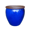 Praktiker Gardening KASPÓ KERÁMIA 38X38CM KÉK SZÍNŰ