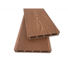 Praktiker Outdoor WPC JÁRÓLAP 3M, 145X23MM, 4DB/CSOMAG, BARNA járólap