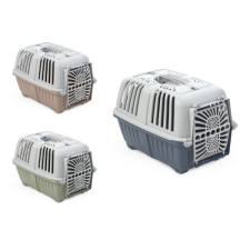  PRATIKO 2 PLASTIC MŰANYAGAJTÓS SZÁLLÍTÓBOX 55X36X36 CM szállítóbox, fekhely kutyáknak
