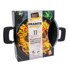 PRC Baker's Secret kovácsolt alumínium edény fedővel - 28 cm (DA00962) edény