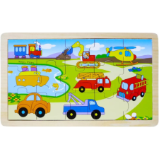 PRC Fa puzzle Járművek 15 db-os puzzle, kirakós