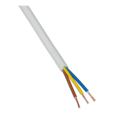 PRC H05VV-F 3x2,5 mm2 fm Mtk fehér sodrott kábel villanyszerelés