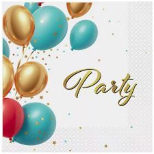 PRC Party Balloon szalvéta 20 DARABOS, 33x33 cm FSC party kellék
