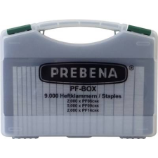 Prebena PF típusú kapcsok 9000 db Prebena PF-Box (PF-Box) gemkapocs, tűzőkapocs
