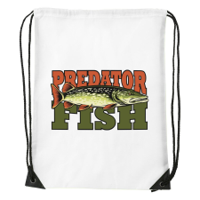 Predator fish - Sport táska fehér tornazsák