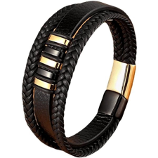 Predator Q1 bőr karkötő - BXXG1331-2 - 19cm karkötő