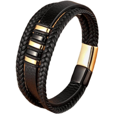Predator Q1 bőr karkötő - BXXG1331-2 - 19cm (8636) karkötő