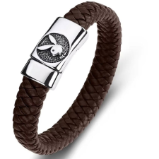 Predator Q1 Force of Steel Férfi karkötő, barna (8596544008388) karkötő