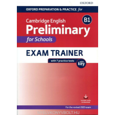 PRELIMINARY FOR SCHOOLS EXAM TRAINE nyelvkönyv, szótár