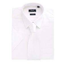 Premier Férfi ing Premier PR202 Men&#039;S Short Sleeve poplin Shirt -L, White férfi ing