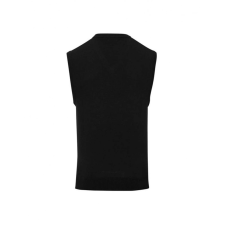 Premier Férfi Premier PR699 Men&#039;S v-neck Sleeveless Sweater -XL, Black férfi pulóver, kardigán