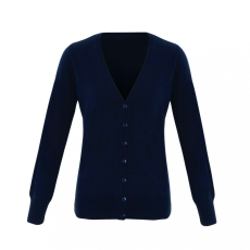 Premier Női Premier PR402 Essential' Acrylic Women'S Cardigan -3XL, Navy