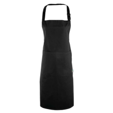 Premier PR112 COTTON BIB APRON. FAIRTRADE & ORGANIC CERTIFIED U