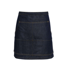 Premier PR125 antikolt rövid farmerkötény sok zsebbel Premier, Indigo Denim-U lakástextília