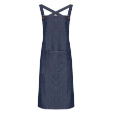 Premier PR129 hosszú kötény saját anyagából készült pántokkal Premier, Indigo Denim-U lakástextília