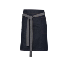 Premier PR135 'DIVISION' WAXED LOOK DENIM WAIST APRON U