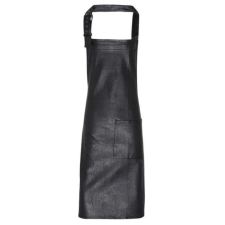 Premier PR139 FAUX LEATHER BIB APRON U munkaruha