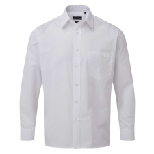 Premier PR200 MEN'S LONG SLEEVE POPLIN SHIRT M/L munkaruha