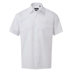 Premier PR202 MEN'S SHORT SLEEVE POPLIN SHIRT 6XL