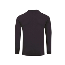 Premier PR218 férfi gombos nyakú felgombolható hosszú ujjú sztreccspóló Premier, Black-2XL férfi póló