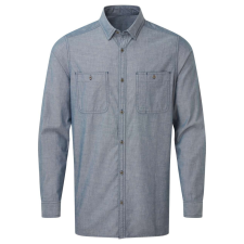 Premier PR247 MEN&#039;S ORGANIC CHAMBRAY FAIRTRADE SHIRT L munkaruha