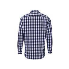 Premier PR250 'MULLIGAN' CHECK - MEN'S LONG SLEEVE COTTON SHIRT 3XL