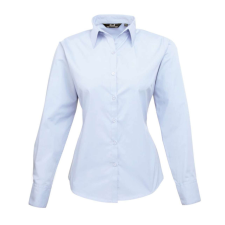 Premier PR300 WOMEN&#039;S LONG SLEEVE POPLIN BLOUSE 8XL munkaruha