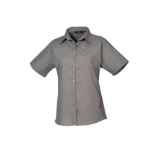 Premier PR302 WOMEN&#039;S SHORT SLEEVE POPLIN BLOUSE 8XL munkaruha